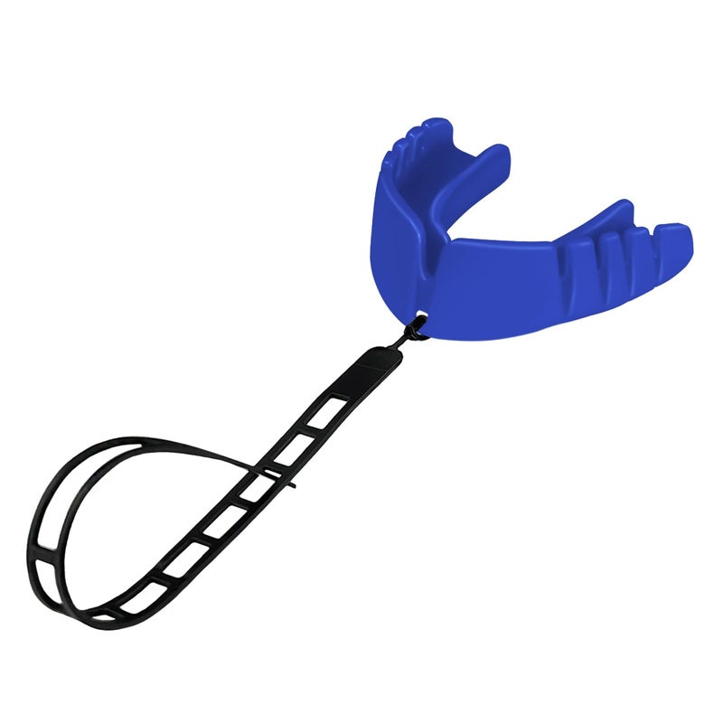 OPRO Snap-Fit Instant Level Mouth Guard + Strap â€“ Quick Protection Mouthguard for Lacrosse, jiu Jitsu, Rugby, MMA, Boxing Wrestling & Football Mouthpiece â€“ Includes Mouth Guard Case (Youth, Pink) - Image 1